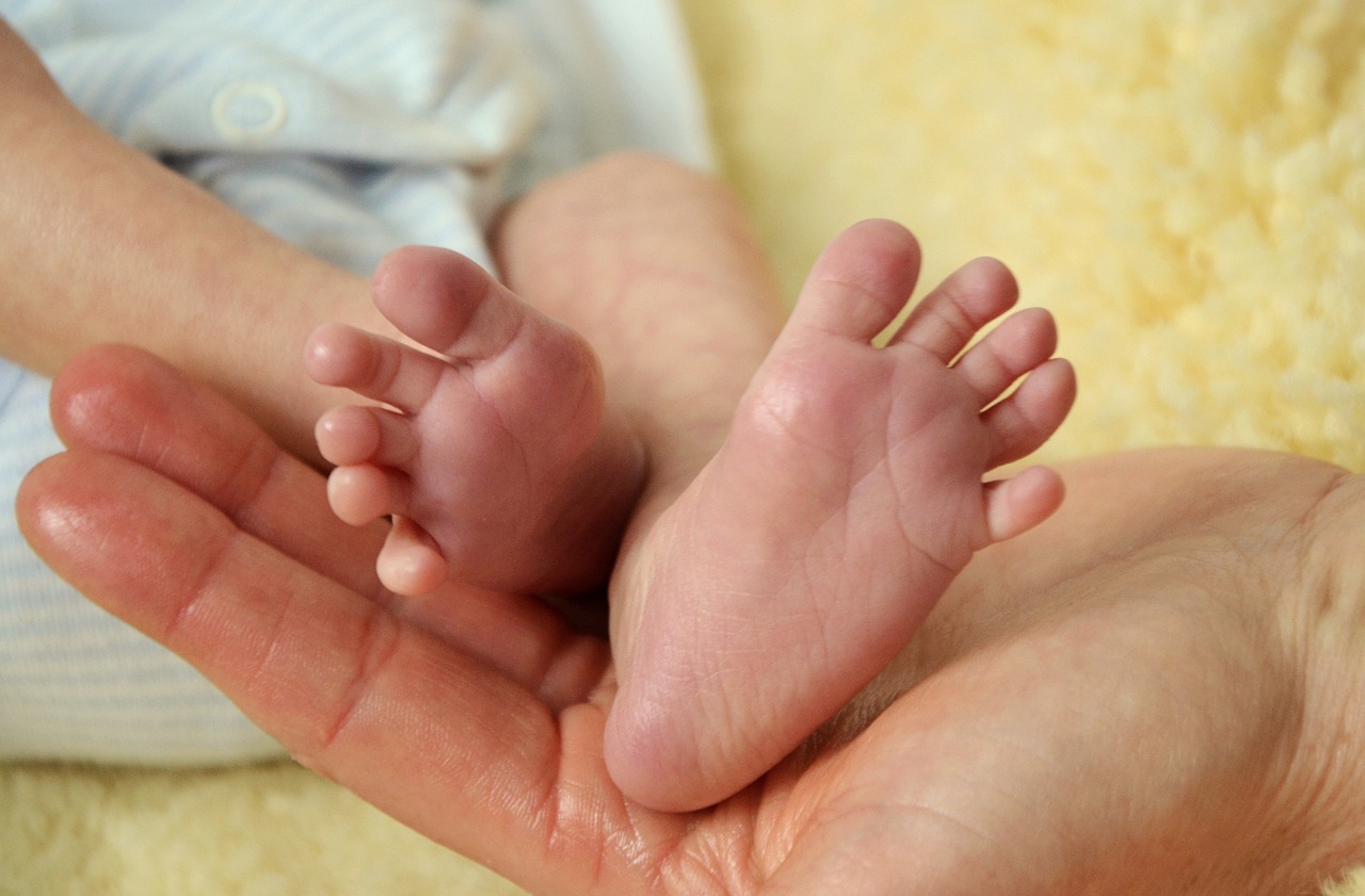 Infant Newborn Cute Feet Human  - congerdesign / Pixabay