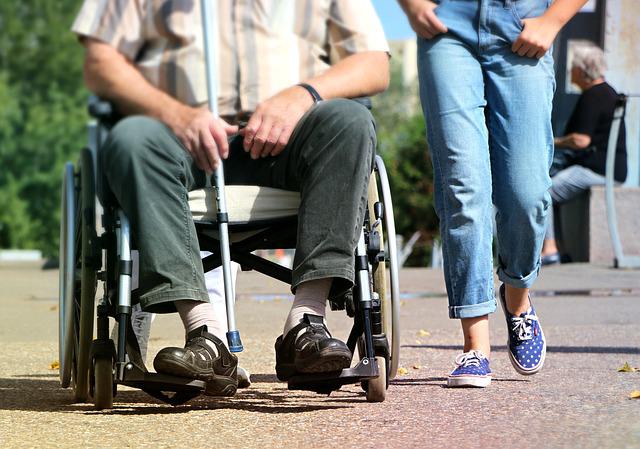 Wheelchair Disabled Person Stroller  - klimkin / Pixabay